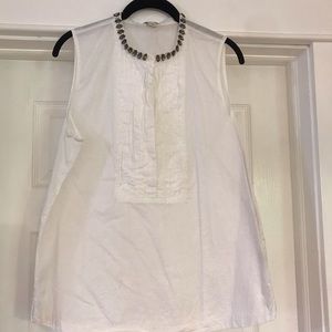 Sleeveless JCrew Blouse